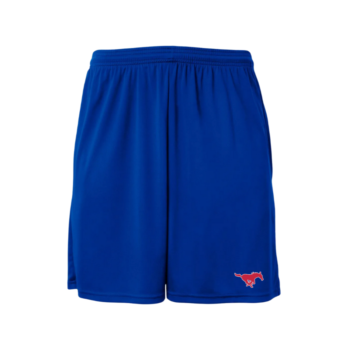 Mustang Single Practice Shorts - Red or Blue (Youth & Adult Sizing)