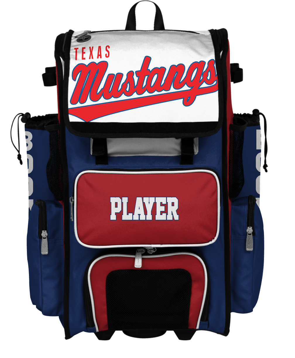 Boombah Mustang Superpack Hybrid Rolling Bat Bag
