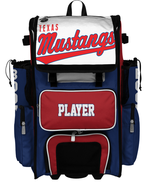 Boombah Mustang Superpack Hybrid Rolling Bat Bag