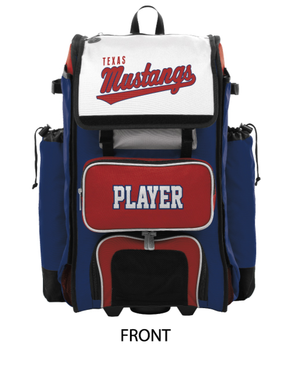 Boombah Mustang Catcher Superpack Hybrid Rolling Bat Bag
