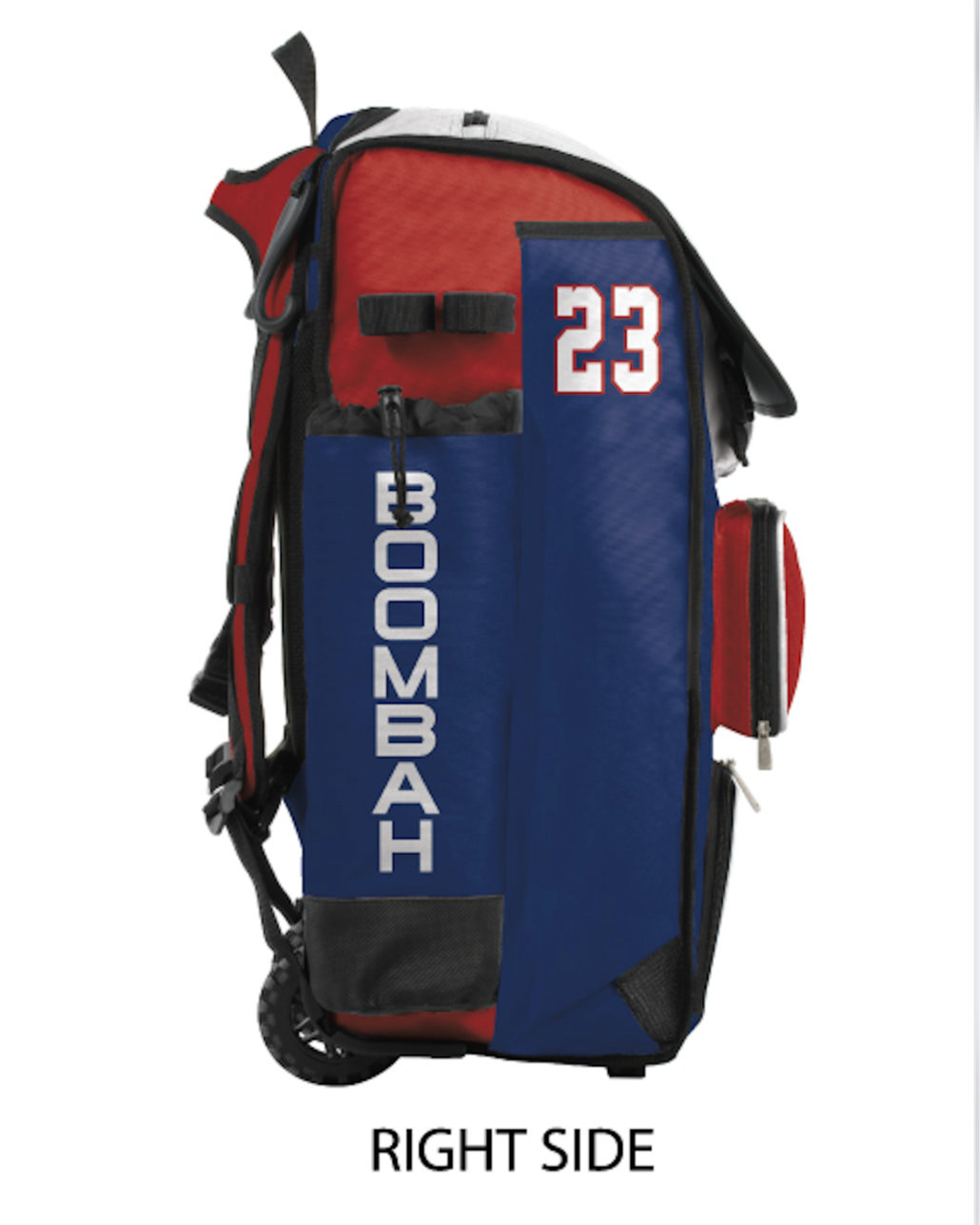 Boombah Mustang Catcher Superpack Hybrid Rolling Bat Bag