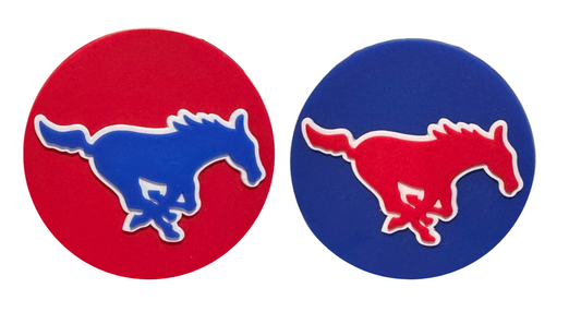 Mustangs Croc Charm